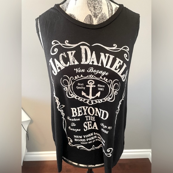 Popcorn - Jack Daniels Beyond the Sea - tank top 🌊 ⚓️ - Picture 1 of 5